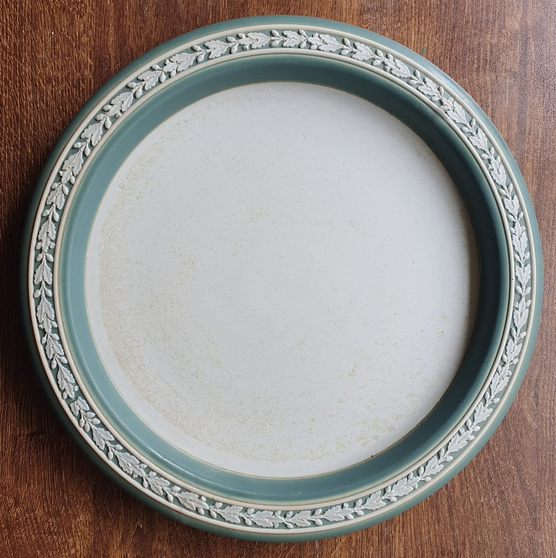 Jasperware Plate, after treatment